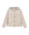 Herno Light Beige Ultralight Jacket With Goose Down Padding In Neutral