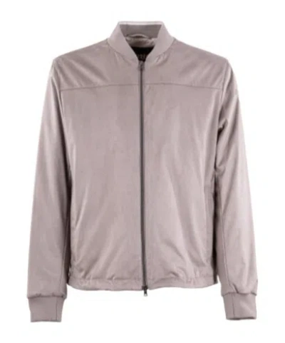 Herno Long-sleeved Jacket In Nude
