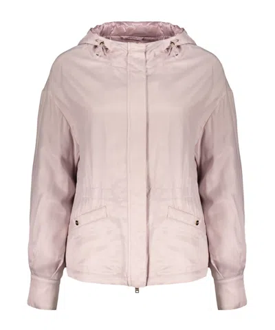 HERNO HOODED ZIP JACKET