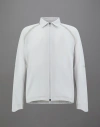 Herno Long-sleeved Laminar Shirt In Climate Regulation Ripstop In Ice