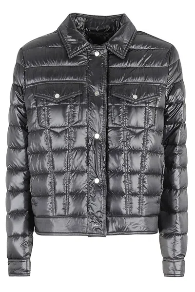 HERNO HERNO LONG SLEEVED QUILTED DOWN JACKET