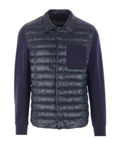 HERNO LONG-SLEEVED QUILTED JACKET