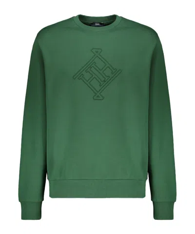 Herno Long-sleeved Sweatshirt In Brown