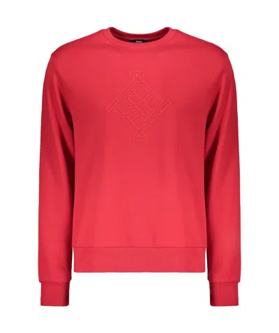 Herno Long-sleeved Sweatshirt In Red