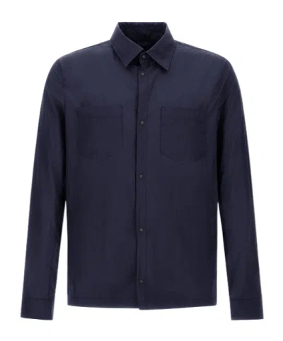 HERNO HERNO LONG SLEEVED UTILITY OVERSHIRT