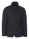 Herno Modern Blazer With High Collar And Pockets In Black