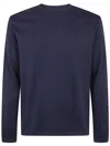 Herno Long Sleeves T-shirt In Blue
