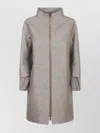 Herno Lurex Effect Padded Coat With Waterproof Sleeves