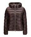 Herno Long-sleeve Jacket In Brown
