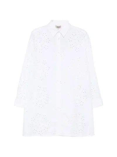 Herno Long-sleeve Shirt In White