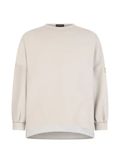 Herno Long-sleeve Sweatshirt In Neutral
