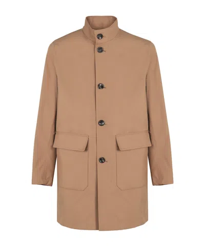 HERNO HERNO LONG-SLEEVED BUTTON-UP COAT