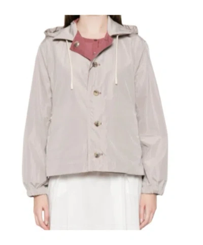 Herno Long-sleeved Casual Jacket In Brown
