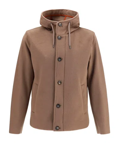 Herno Long-sleeved Casual Jacket In Multi