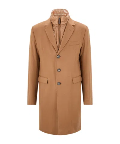 Herno Long-sleeved Coat In Multi
