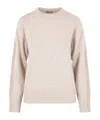 Herno Wool Sweater In Neutral
