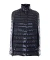 Herno Long-sleeved Down Jacket In Blue