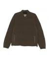 Herno Quilted Press-stud Jacket In Brown