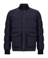 Herno Long-sleeved Down Jacket In Multi