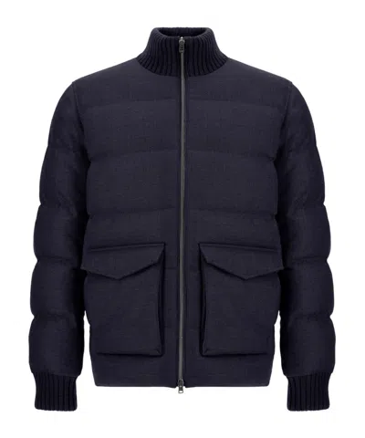 HERNO LONG-SLEEVED DOWN JACKET