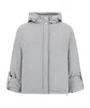 Herno Grey Polyamide Elastane Travel Jacket In Gray