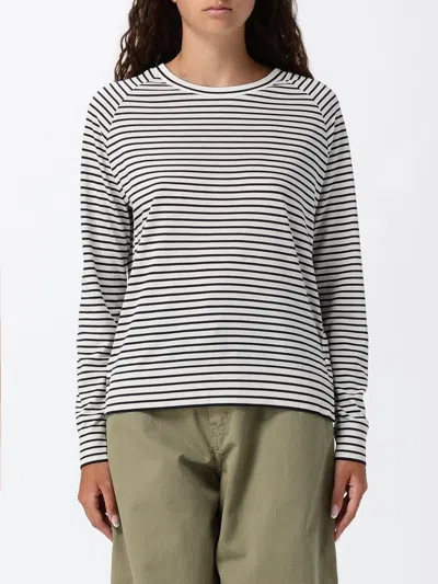 Herno Long-sleeved Lyocell Crewneck Sweater With Decorative Buttons In Gray