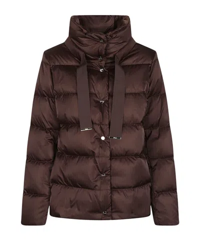 Herno Long-sleeved Padded Jacket In Multi