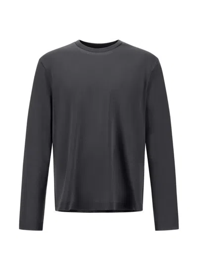 Herno Long-sleeved T-shirt In Gray