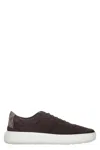 Herno Monogram-pattern Suede Sneakers In Multi