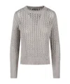 Herno Nevegal Resort Sweater In Gray