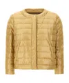 Herno Crio Casual Jackets And Parka Gold In Nude