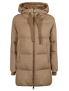 Herno A-shape In Silk Cashmere In Neutrals