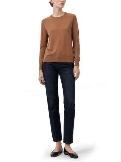 Herno Lyocell Cotton Blend Women's T-shirt In Nude