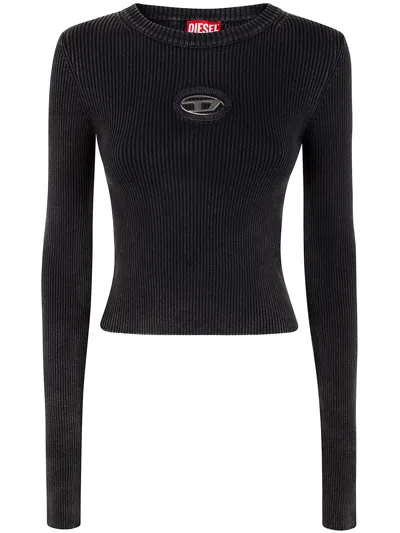 DIESEL M-ANCHOR-A KNITWEAR,A14810.0AKBQ 900 BLACK