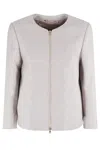 Herno Chantilly Sequin-embellished Jacket In Chantilly