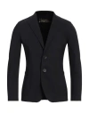 Herno Man Blazer Black Size 34 Polyamide, Elastane