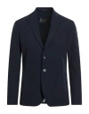 Herno Notched-lapel Single-breasted Blazer In Blue