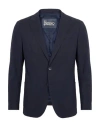 Herno Man Blazer Navy Size 34 Polyester, Elastane In Navy