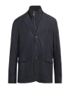 Herno Man Blazer Navy Size 40 Polyester In Blue