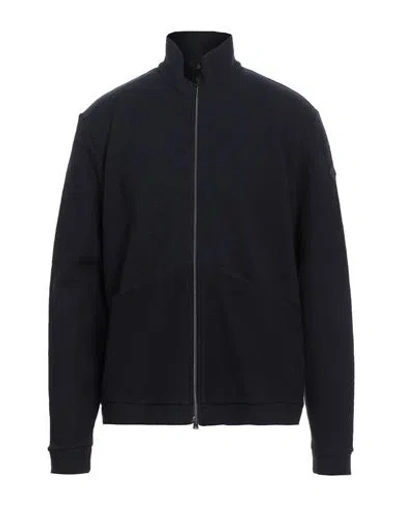 Herno Man Cardigan Midnight Blue Size 44 Wool