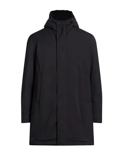 Herno Man Coat Black Size 38 Polyester