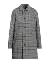 Herno Man Coat Black Size 48 Recycled Wool, Polyamide, Polyester