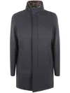 Herno Men's Man Coat In Blue