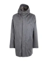 Herno Man Coat Grey Size 46 Cashmere