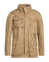 Herno Man Coat Sand Size 40 Cotton In Multi