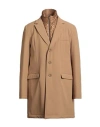 Herno Man Coat Sand Size 44 Polyester, Polyurethane In Brown