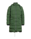 Herno Man Down Jacket Green Size 40 Polyamide, Acrylic, Wool, Elastane