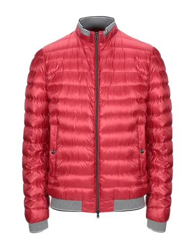 Herno Down Jackets In Red