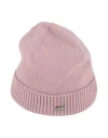 Herno Man Hat Antique Rose Size Onesize Wool In Pink