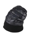 Herno Man Hat Black Size M Polyamide, Acrylic, Wool, Elastane In Black
